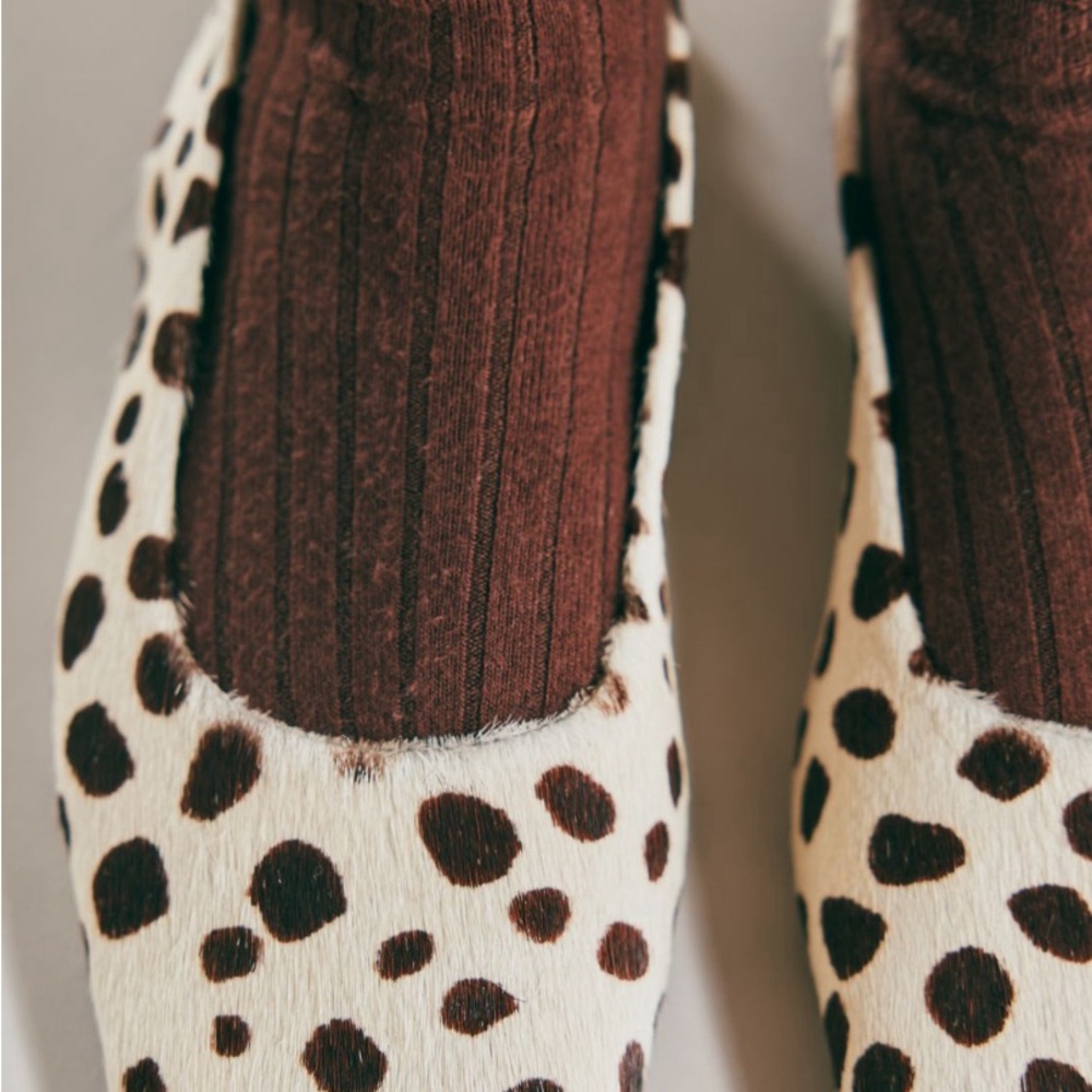 Anthropologie  Maeve animal print flats. - Picture 12 of 13